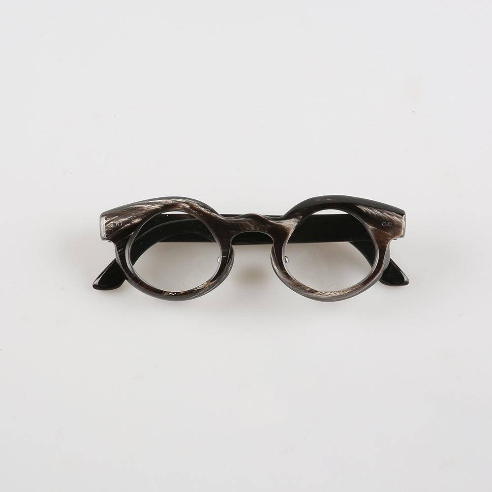 Extra Thick Buffalo Horn Eyeglasses