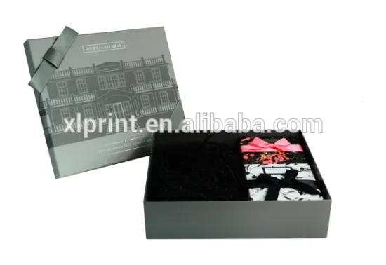 matte fancy cardboard box packaging box with lid