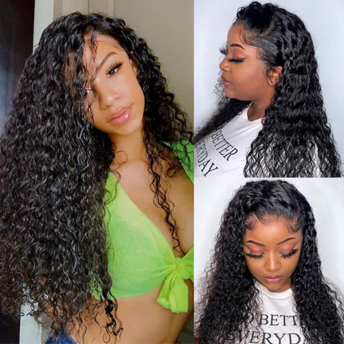 7*7 Closure Kinky Curly Human Hair Wig For Women Factory