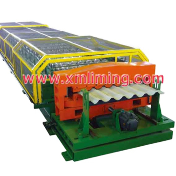 Color Steel Trapezoidal Sheet Roof Roll Forming Machine