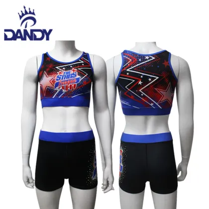 Cheer dance training costume