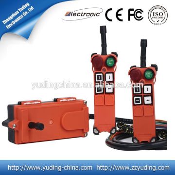 F21-4S single speed button Industrial Radio crane remote control for hoist motor