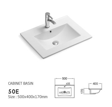 Wash Basin Design for Bathroom Face Basin and Toilet K-80EA