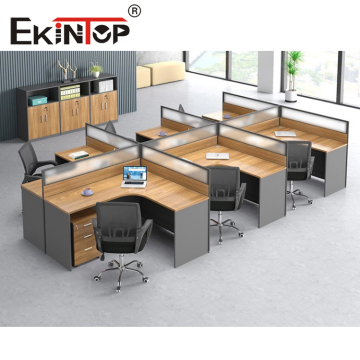 Modern Cubicle Station - Ekintop Office Desks and Dividers
