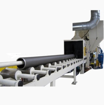 Special Shot Blasting Machine for Cleaning Oil Drums, Covers, Tubes, and Vessels