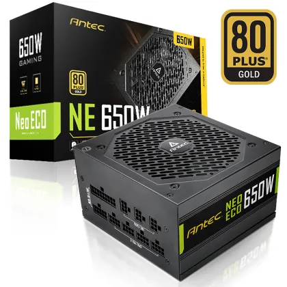 NEO 650W Antec 12V High-Power 80 Plus Gold PC Power Supply