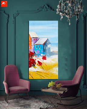 Abstract Handmade Oil Painting