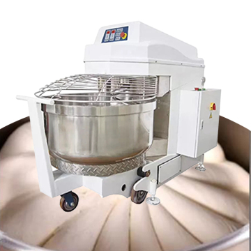 Mezcladora de masa fuera del cilindro de gran capacidad para harina de panadería - 25 kg/30 kg con ruedas