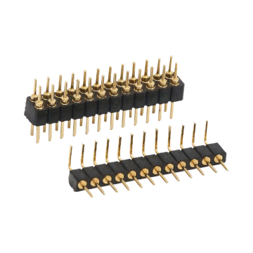 Conector masculino de encabezado masculino con encabezado de pasador redondo con pasador de alta calidad de 2.54 mm