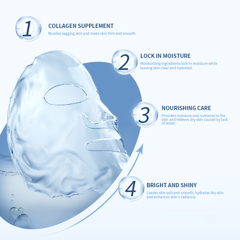 SEOMOU Wholesale: Korean Whitening Collagen Face Masks - Pure Bio Moisturizing