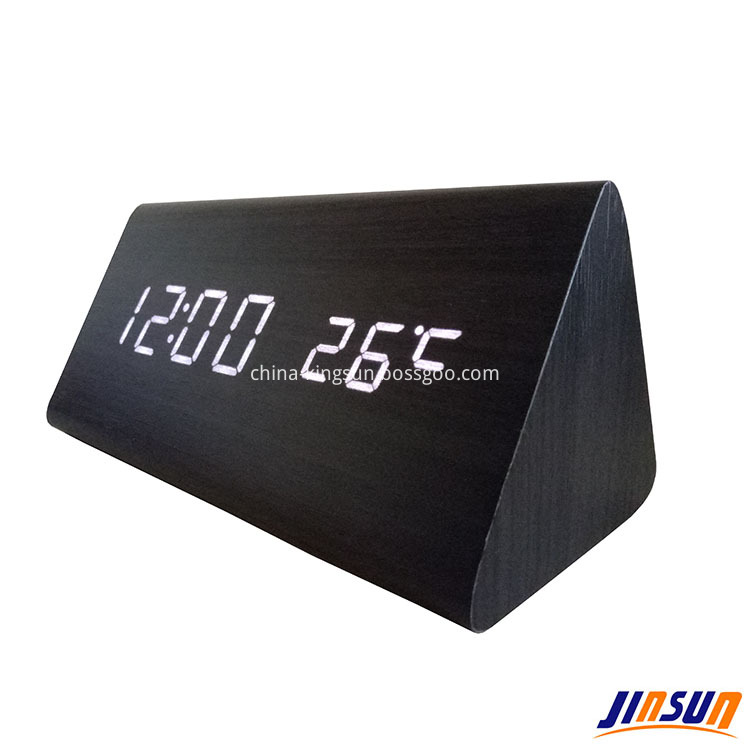 Wood Led Clock 302