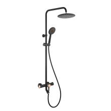 Matt Black Rose Gold Shower Ducha Ducha