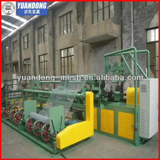 WIRE FENCE CHAIN LINK MACHINE AUTOMATIC/ PLC CHAIN LINK FENCE MACHINE