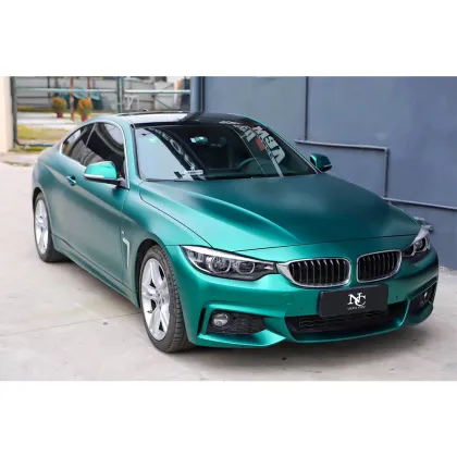 Metal Emerald Car Wrap