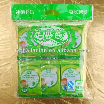 Condiment and Seasoning Packaging Dried Chinese Snack food, seafood snack,halal snack foods, crispy roll snack