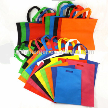 Wholesale reusable colorful foldable non woven bag,non woven shopping bag