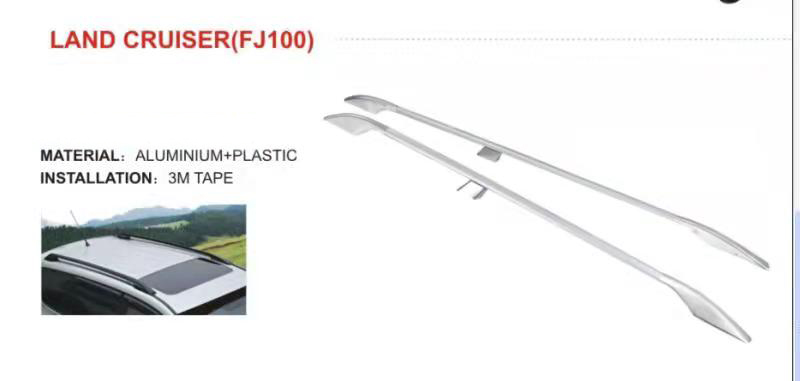 Aluminum Alloy Spare Car Auto Parts Roof Rack Luggage Roof Railing Design