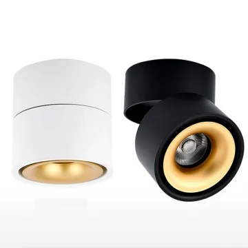 Mini Dimmable Foldable Ceiling Spotlights - LED Adjustable Living Room Lights
