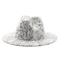 Blowler personalizzato Bowler Jazz Felt Wool Fodora Hat