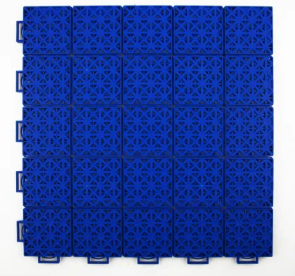 Outdoor an indoor easy install tennis court flooring