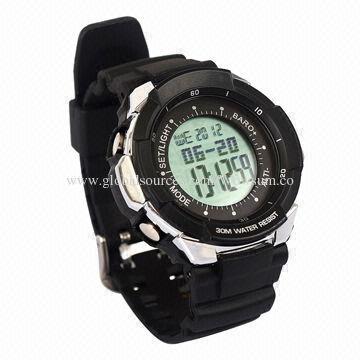 Altimeter, Barometer, Thermometer and Weather Forecast Watch