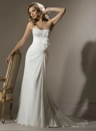 high-low wedding dress