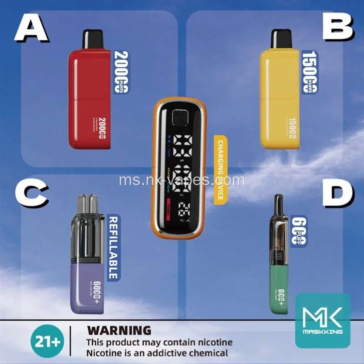 Maskking ECORE 20000 Puffs Harga Vape Pakai