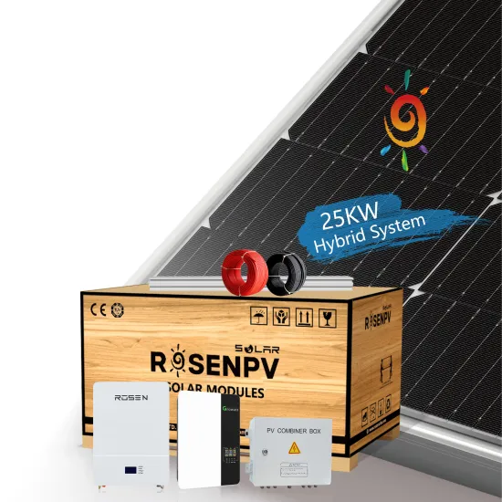 25kVA Solar System: Off-Grid Storage and 25kW Solar Energy Panels