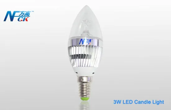 3w / 4w E14 120v 250lm Interior Led Candle Lights For Home Decoration