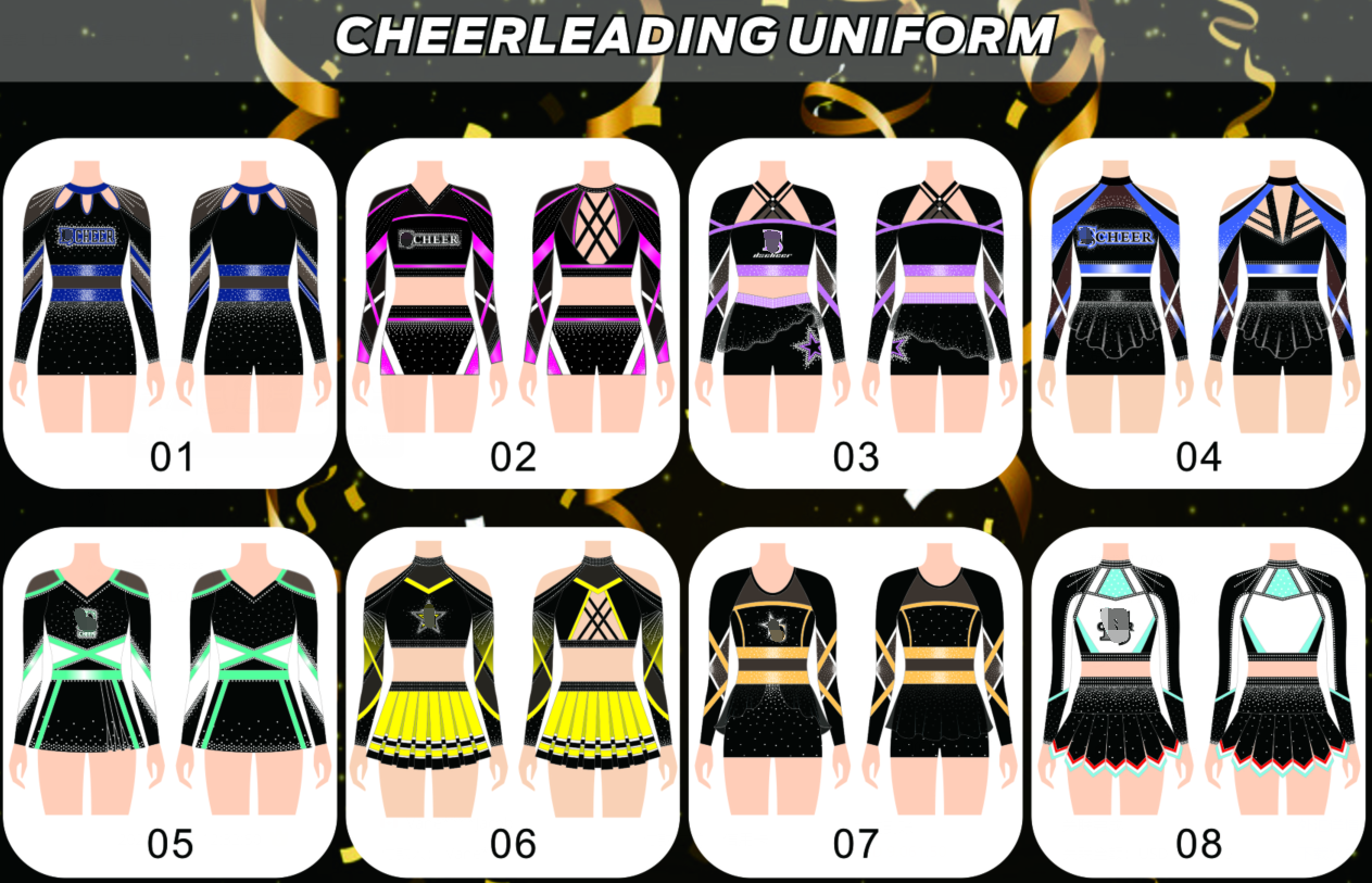 cheerleading unifroms newset designs