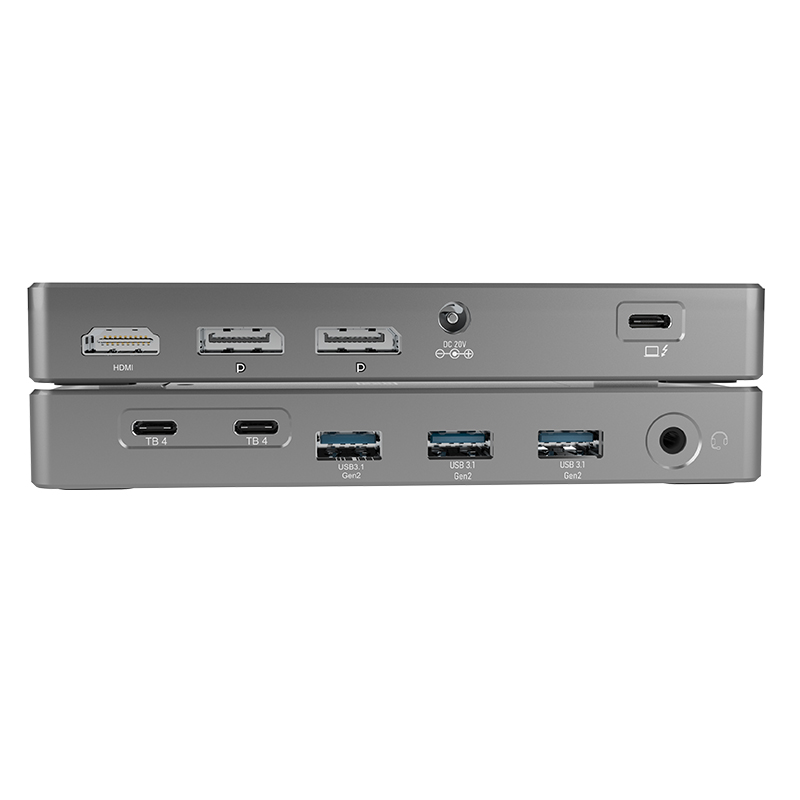 14 ports thunderbolt Dual UHD with SSD slot