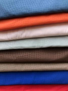 Polyester dyed emboss fabric for hometextile