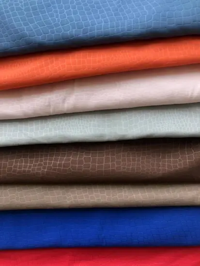 Polyester dyed emboss fabric for hometextile