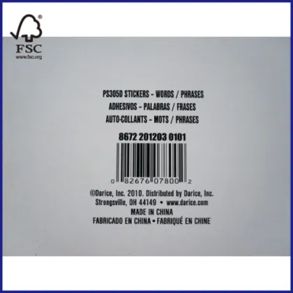 Project Sticker Book Phrases 