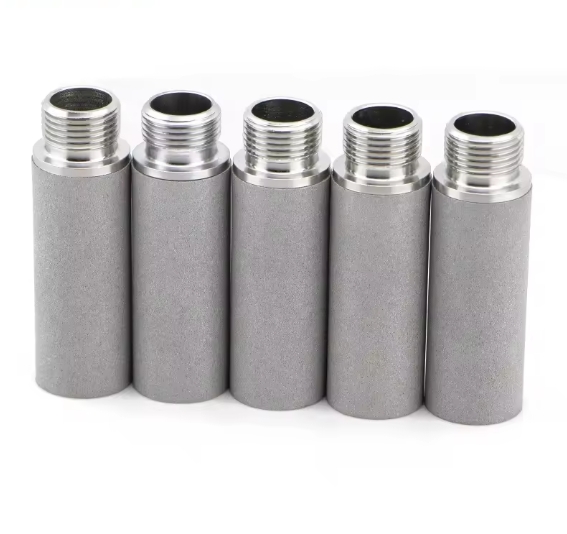 Sintered stainless steel filter probe porous housing soil humidity sensor moisture probe