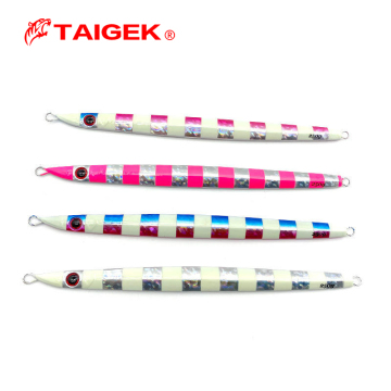 TAIGEK WEIHAI 120g-250g Luminous Saltwater Fast Sinking Jigging Lures