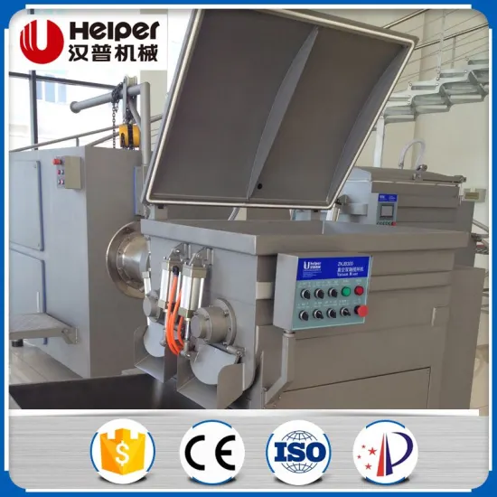 Chicken vacuum meat cutter tumbler mixer for sausage