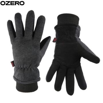 Fashion Forward Styling OZERO Customized Snowy Landscapes Waterproof Gloves for Motorcycle
