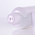 120ml opal white glass bottle with white cap