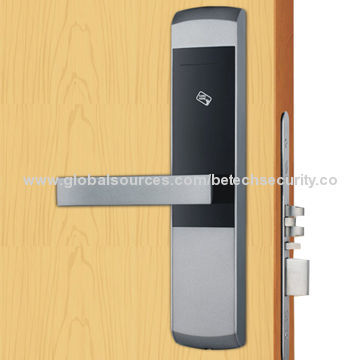 Hotel Lock with 1,356MHz Technology, Anti-friction Mechanism, CE Mark