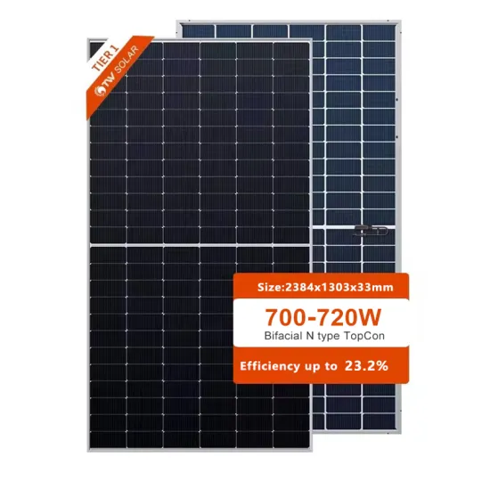 TW Solar: High-Power 700W to 720W Monocrystalline Bifacial Modules for Efficient Solar Energy Systems
