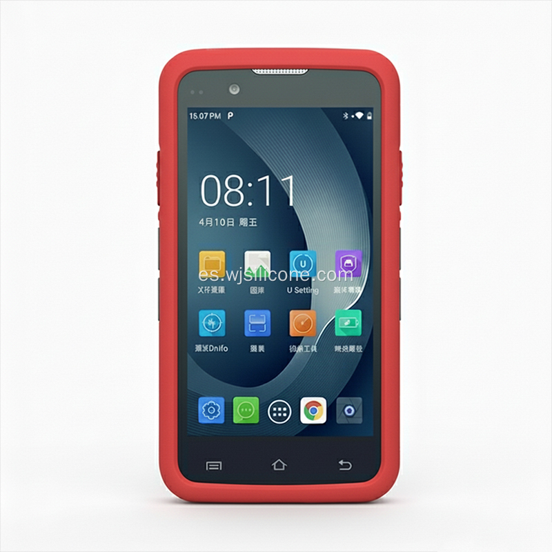Funda de silicona para PDA médica para UROVO i6300