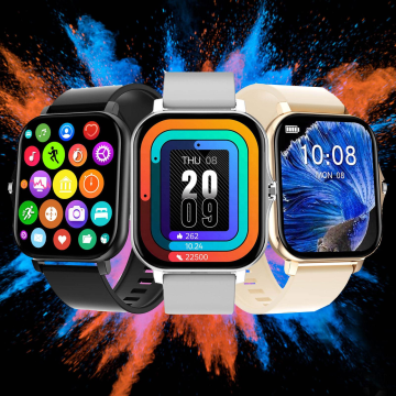 TAIPUXI Outdoor męskie i damskie smartwatch: kompleksowy urządzenie do śledzenia fitness z funkcją wywoływania Bluetooth