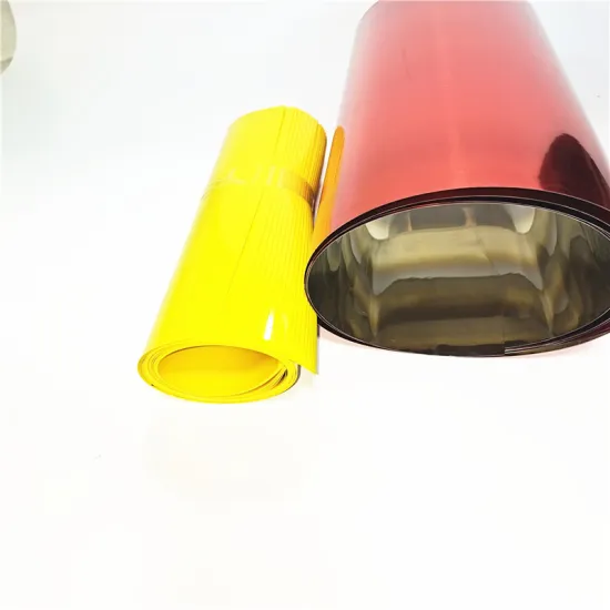 Rigid Golden Plastic Roll Sheet