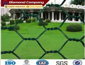 Alibaba Supplier Metal Steel PVC Coated Hexagonal wire netting Chicken Cage