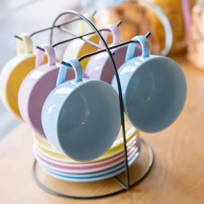 custom coffee ceramic cup