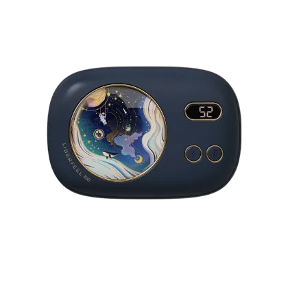 Pocket OEM Logo 10000mAh Portable ADATA Display Hand Warmer Power Bank