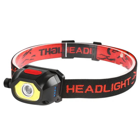 USB Rechargeable LED Headlight with Sensor