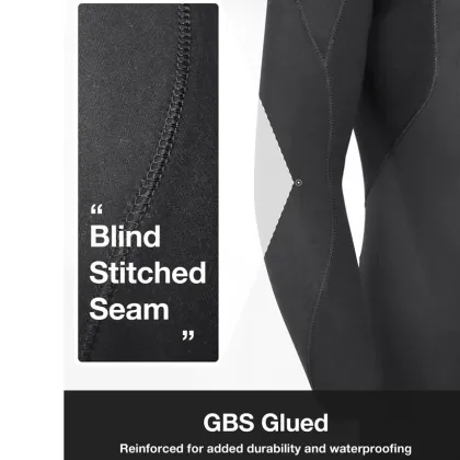 mens 5mm freediving wetsuit