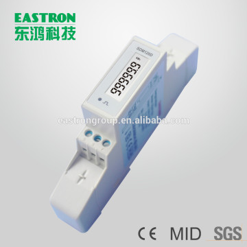 SDM120D, single phase meter, kwh meter, MID approved